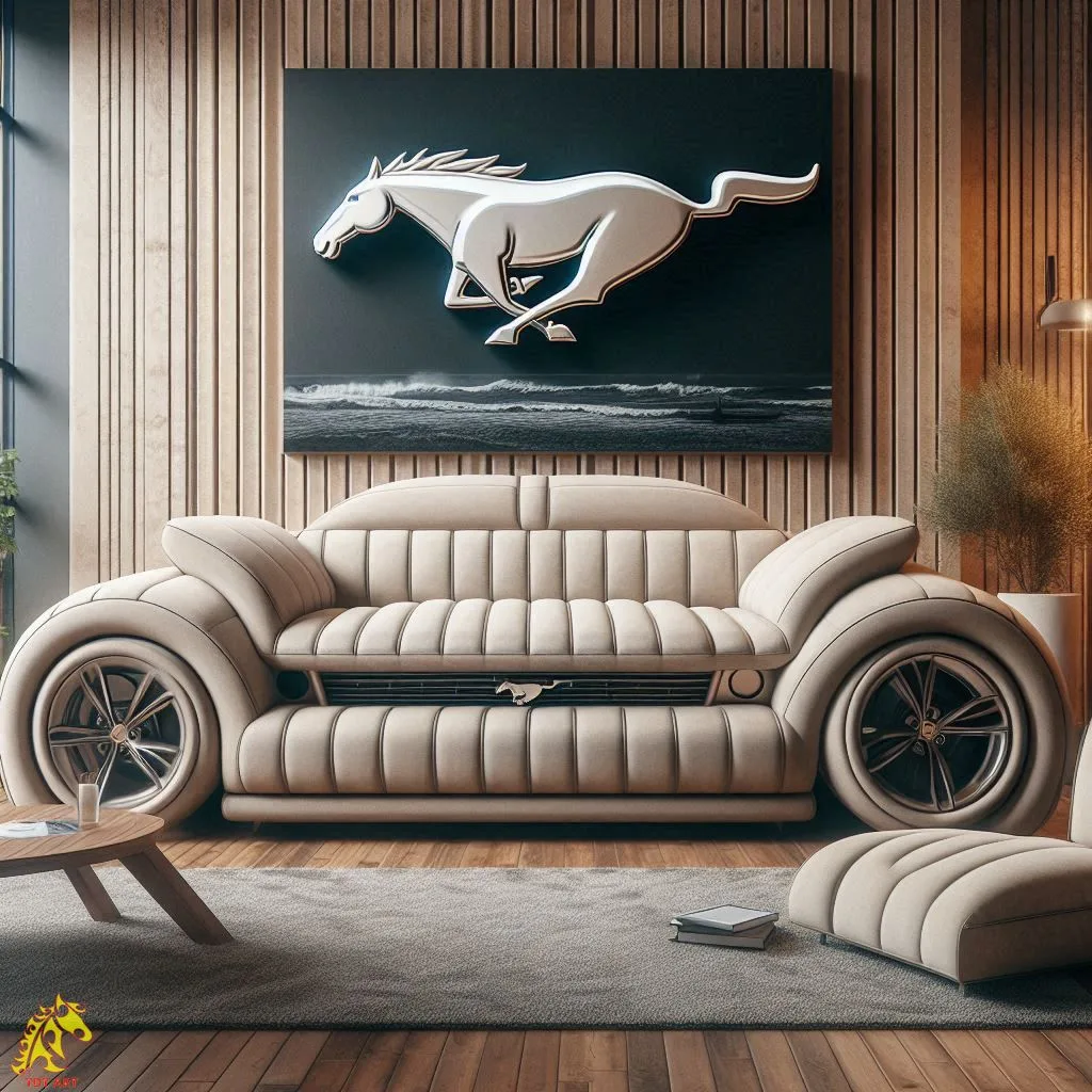 Mustang Shaped Sofa Design: The Ultimate Fusion of Comfort and Creativity