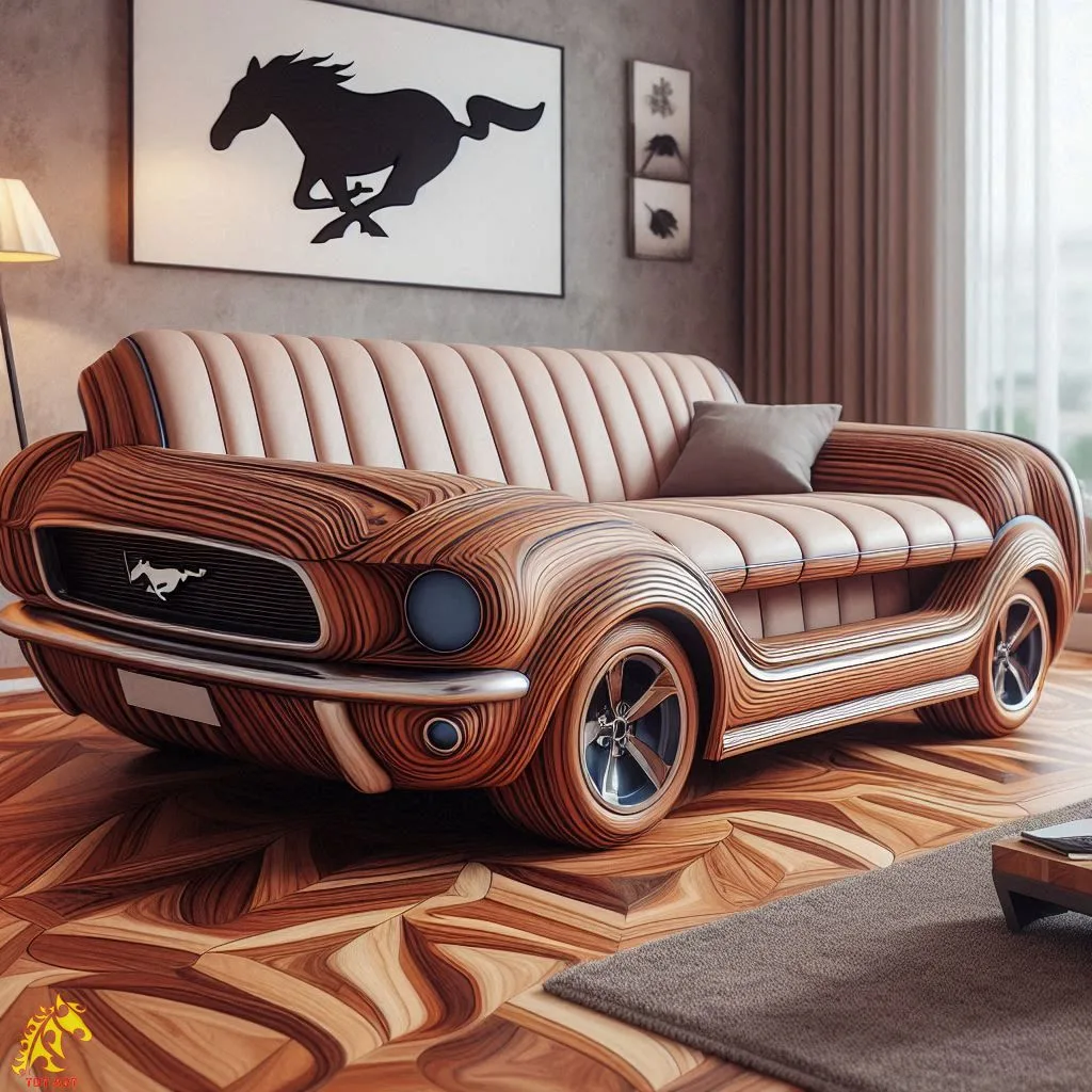 Mustang Shaped Sofa Design: The Ultimate Fusion of Comfort and Creativity