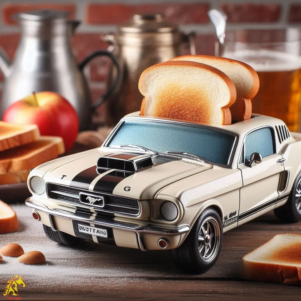 The Rise of the Mustang-Shaped Toaster Design: A Blend of Functionality and Automotive Elegance