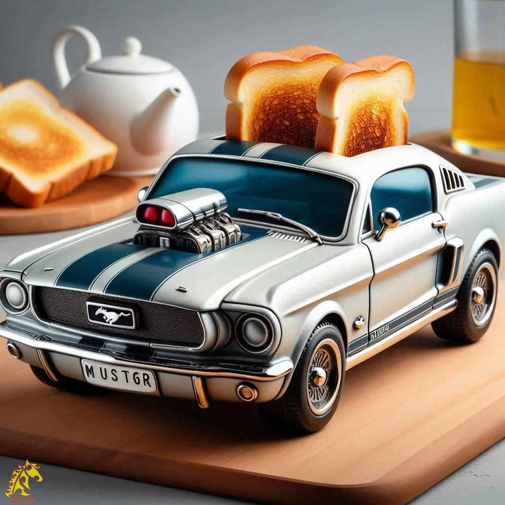 The Rise of the Mustang-Shaped Toaster Design: A Blend of Functionality and Automotive Elegance