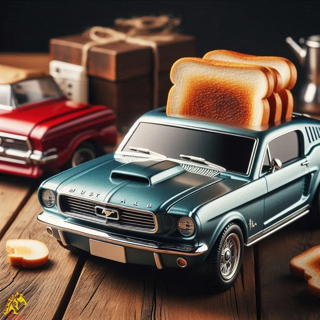 The Rise of the Mustang-Shaped Toaster Design: A Blend of Functionality and Automotive Elegance