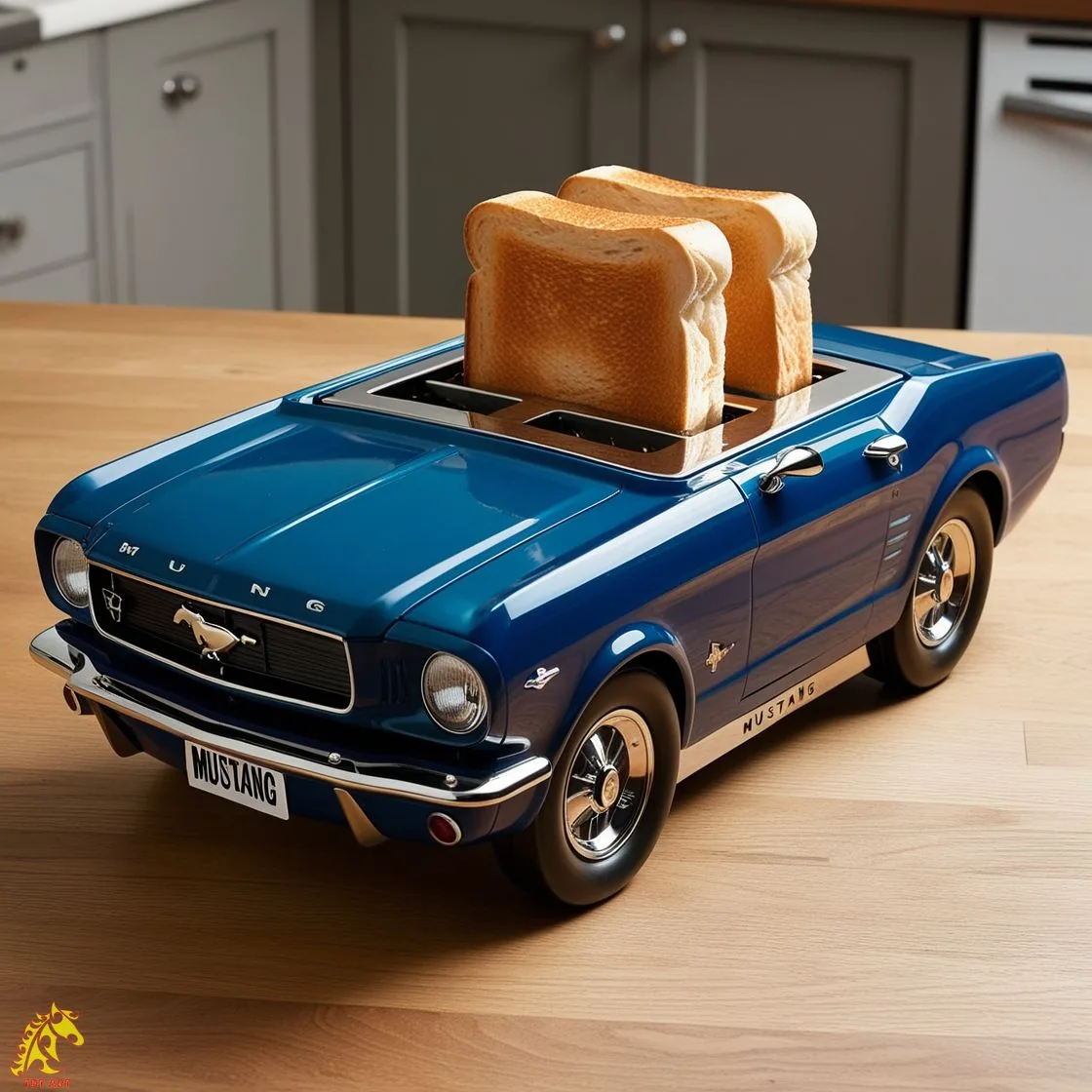 The Rise of the Mustang-Shaped Toaster Design: A Blend of Functionality and Automotive Elegance