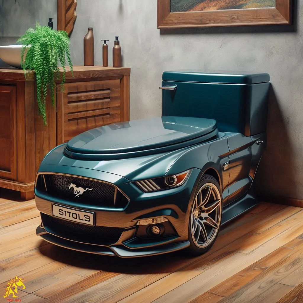 Revolutionizing Bathroom Aesthetics: The Mustang-Shaped Toilet Design