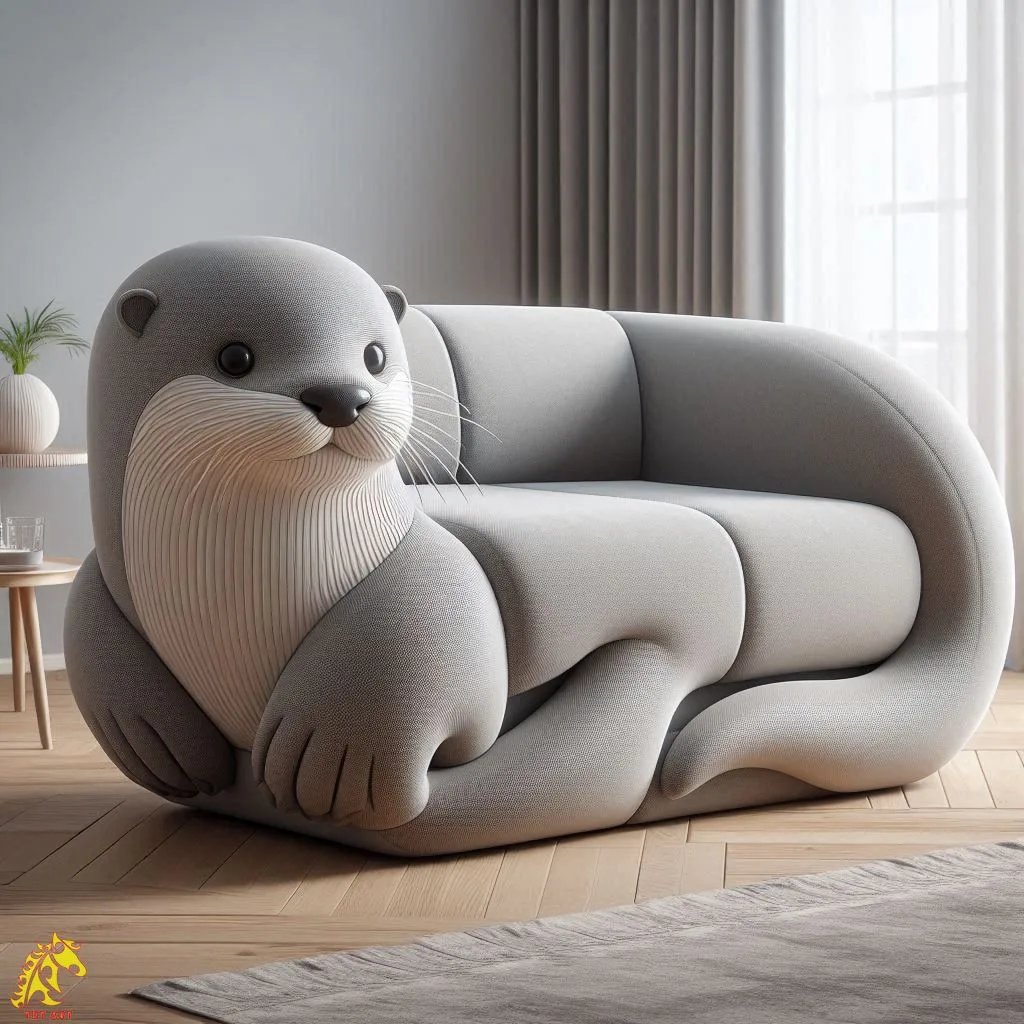 Otter Shaped Sofa Design: The Playful, Unique Twist to Modern Living Spaces