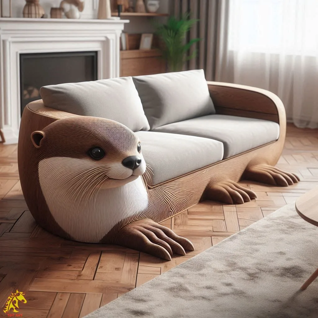 Otter Shaped Sofa Design: The Playful, Unique Twist to Modern Living Spaces