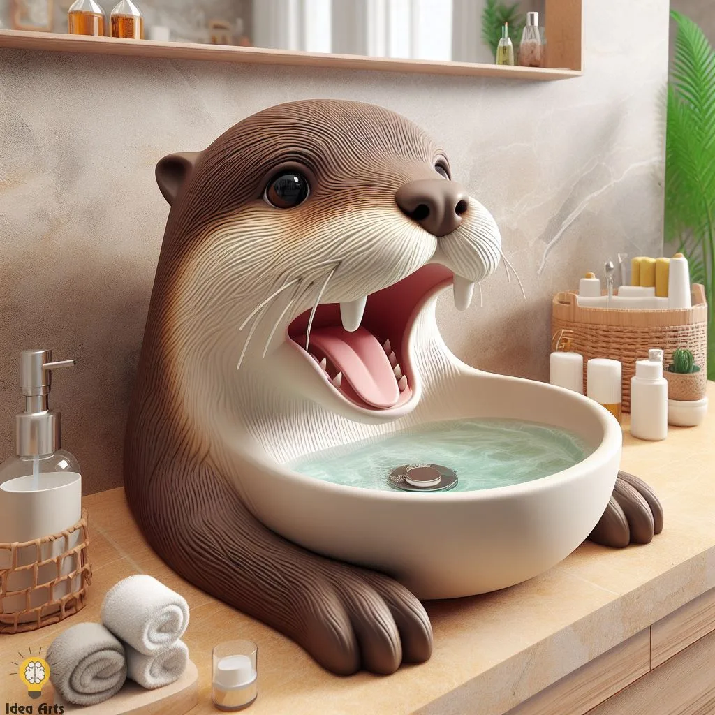 Design Ideas for Otter-Shaped Sinks