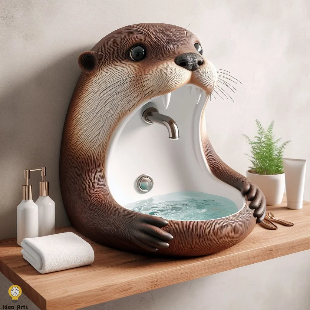 Design Ideas for Otter-Shaped Sinks