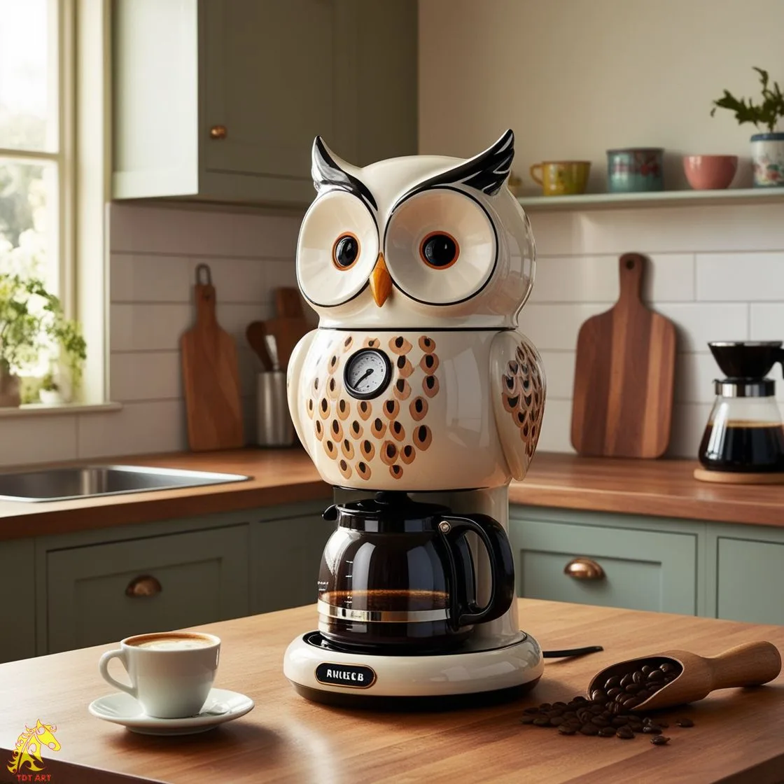 The Art of Owl Coffee Maker Design: A Blend of Creativity and Functionality