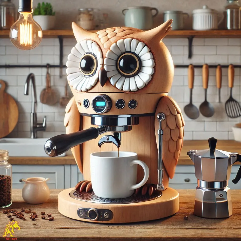 The Art of Owl Coffee Maker Design: A Blend of Creativity and Functionality