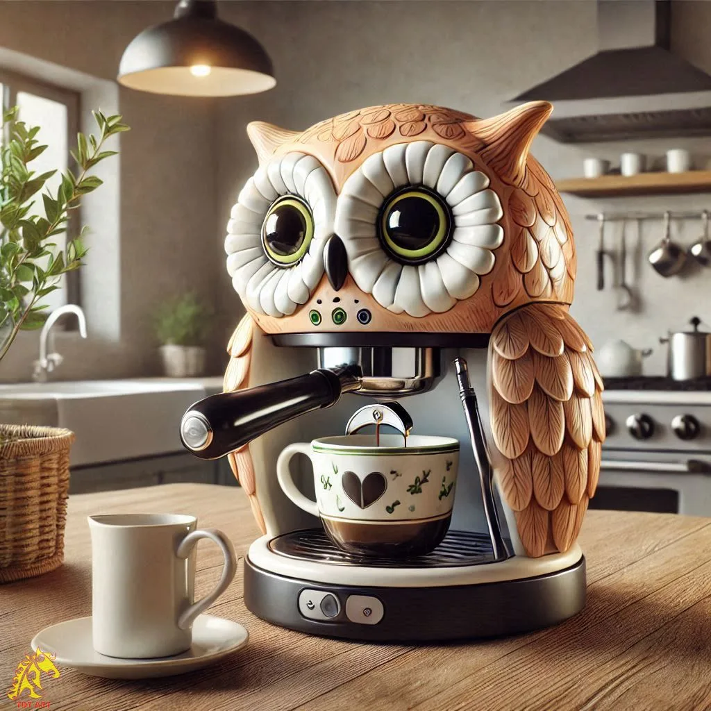 The Art of Owl Coffee Maker Design: A Blend of Creativity and Functionality