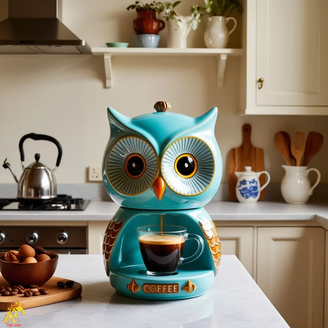 The Art of Owl Coffee Maker Design: A Blend of Creativity and Functionality