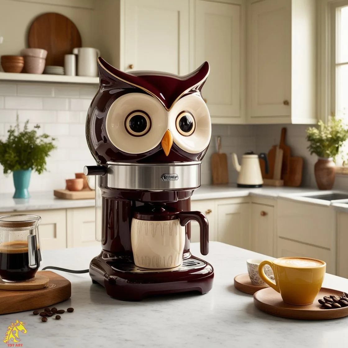 The Art of Owl Coffee Maker Design: A Blend of Creativity and Functionality