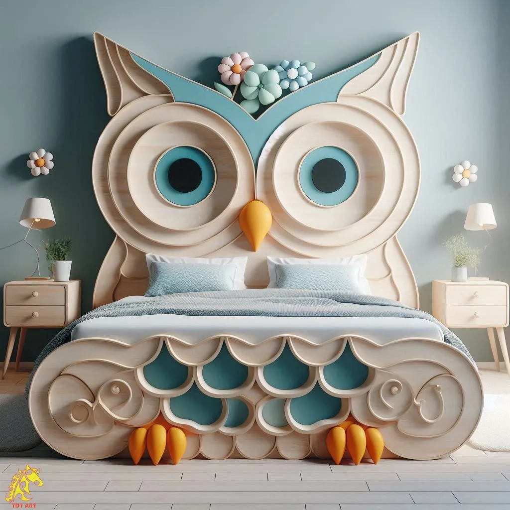 Owl Shaped Bed Design: A Whimsical and Functional Addition to Your Home