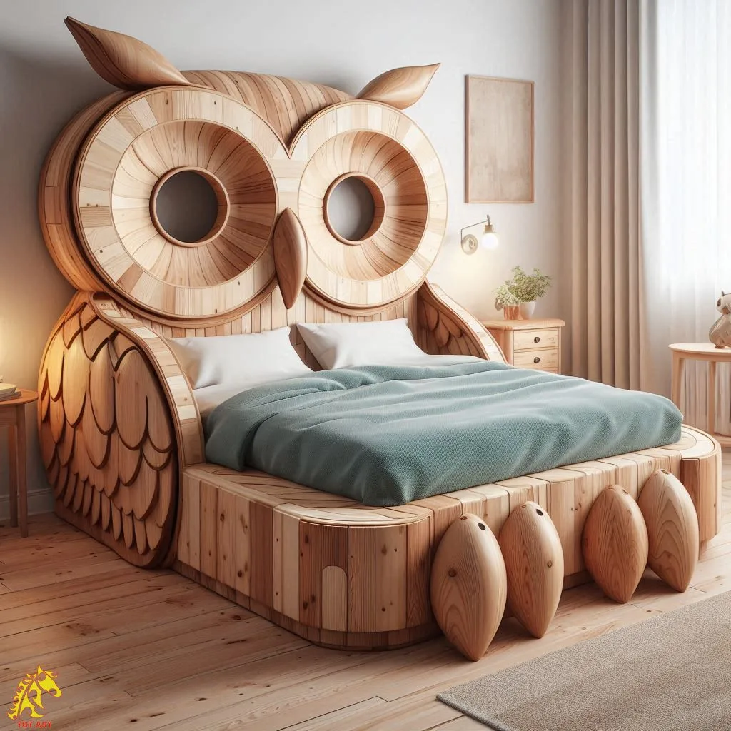 Owl Shaped Bed Design: A Whimsical and Functional Addition to Your Home