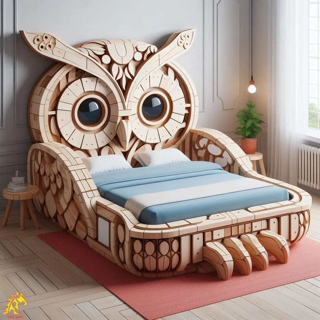 Owl Shaped Bed Design: A Whimsical and Functional Addition to Your Home