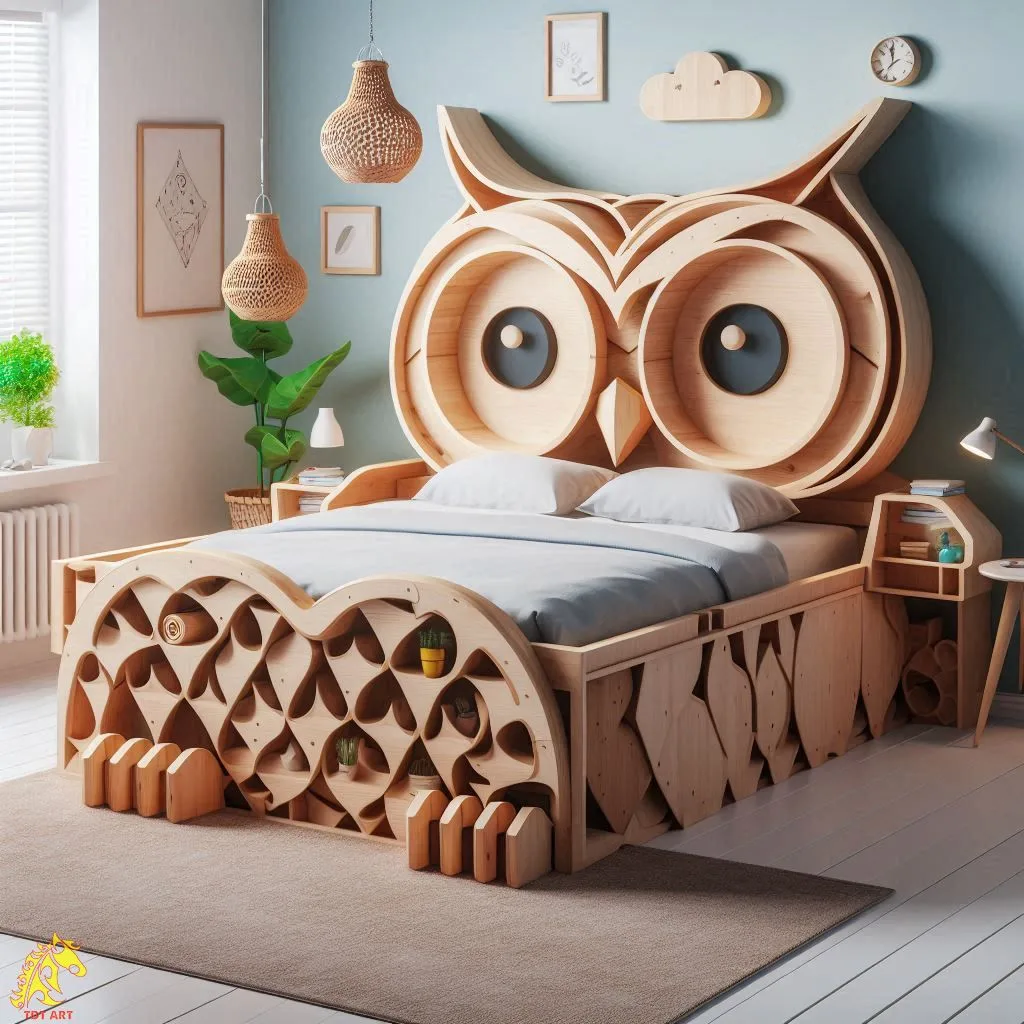 Owl Shaped Bed Design: A Whimsical and Functional Addition to Your Home