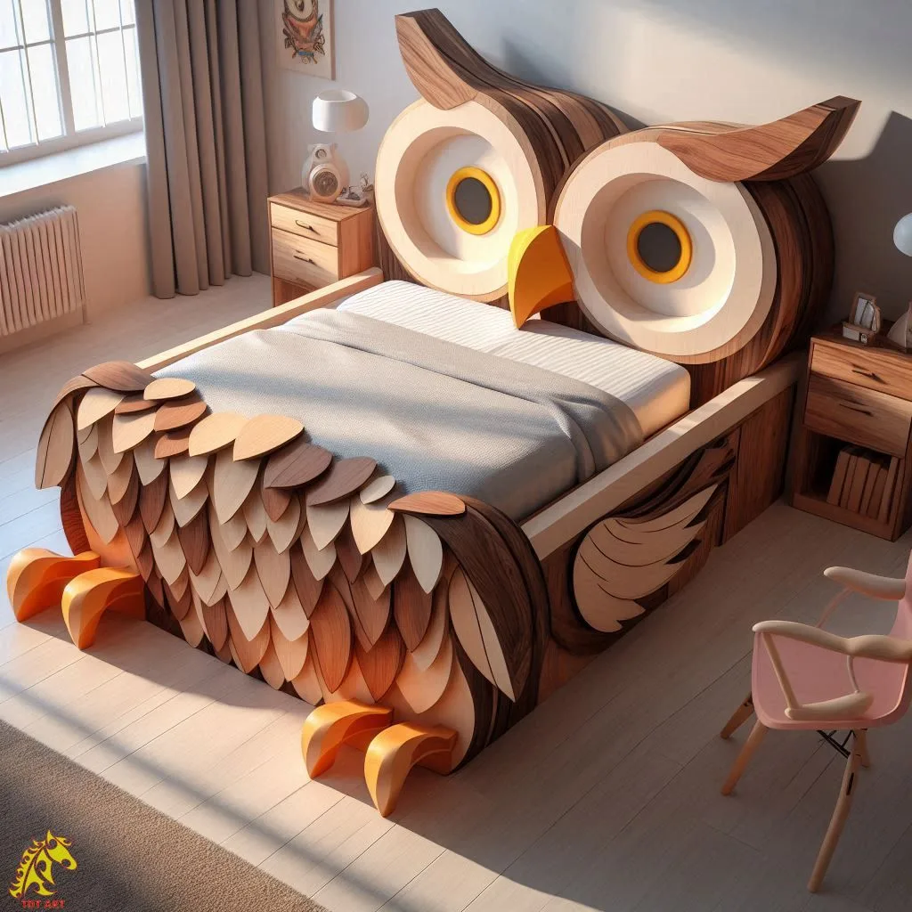 Owl Shaped Bed Design: A Whimsical and Functional Addition to Your Home