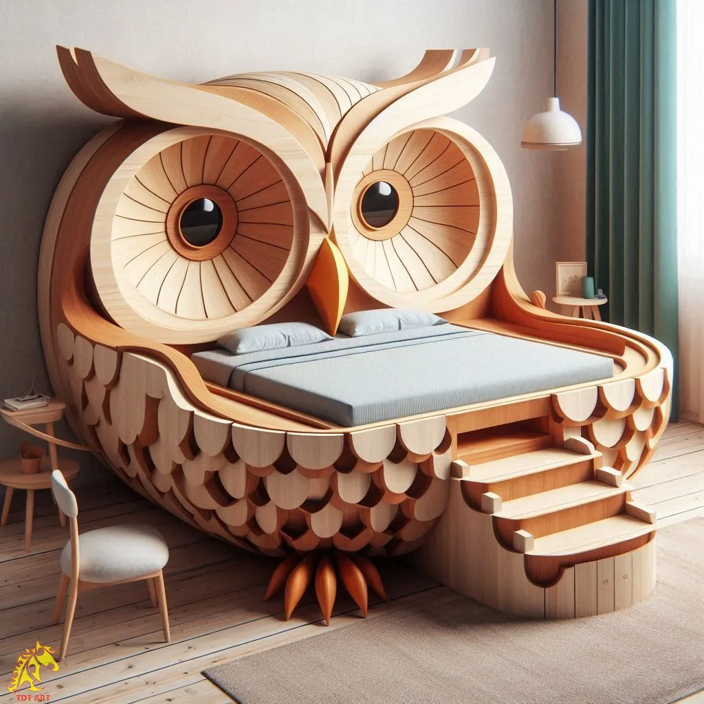 Owl Shaped Bed Design: A Whimsical and Functional Addition to Your Home