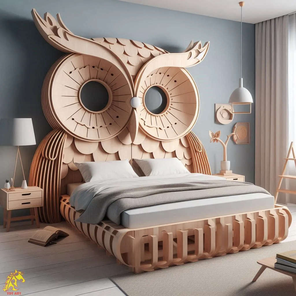 Owl Shaped Bed Design: A Whimsical and Functional Addition to Your Home