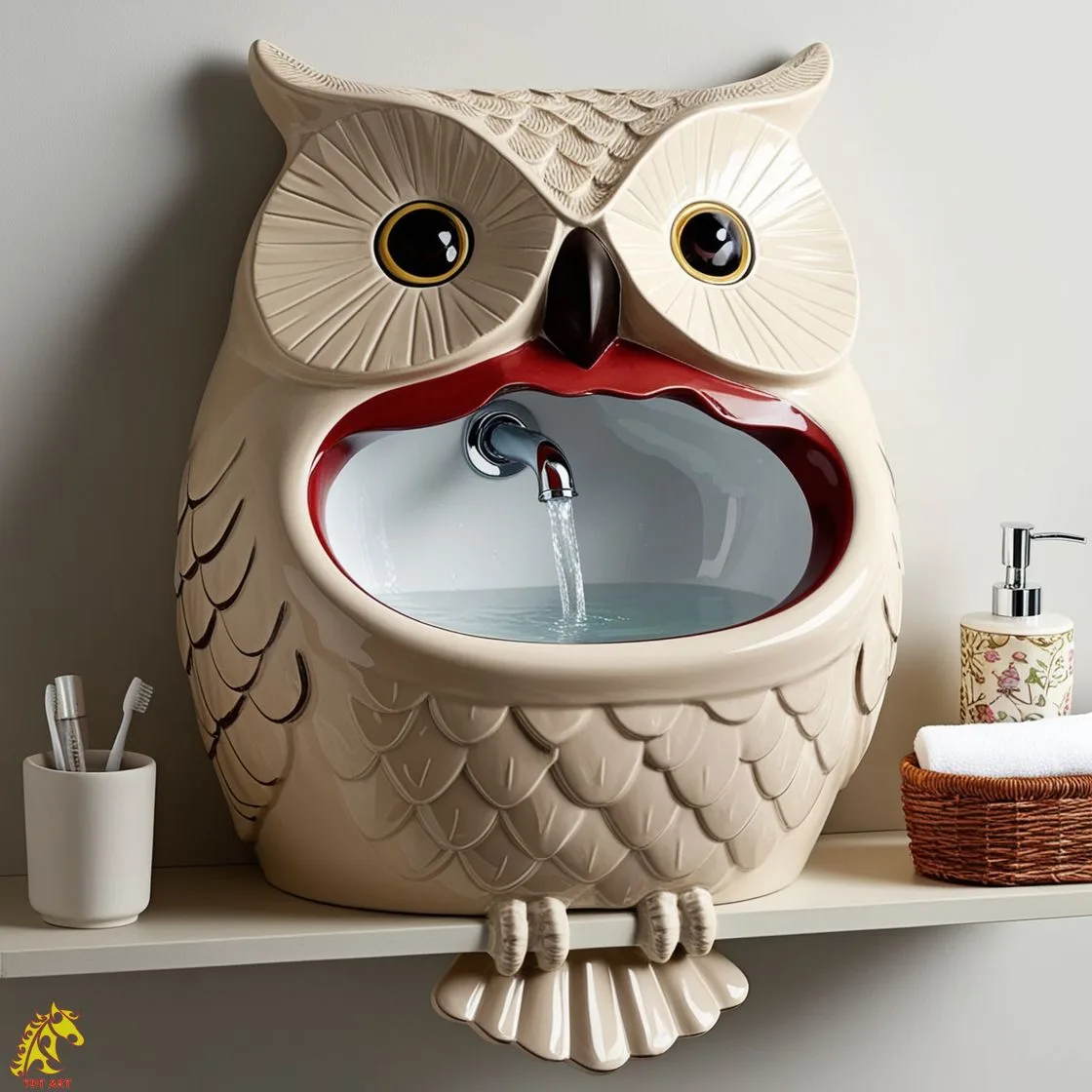 Owl Shaped Sink Design: A Unique Blend of Functionality and Aesthetic Appeal