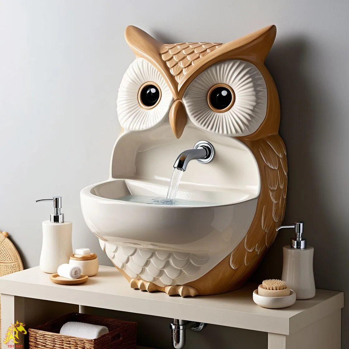 Owl Shaped Sink Design: A Unique Blend of Functionality and Aesthetic Appeal