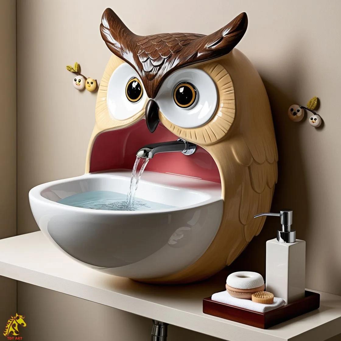 Owl Shaped Sink Design: A Unique Blend of Functionality and Aesthetic Appeal