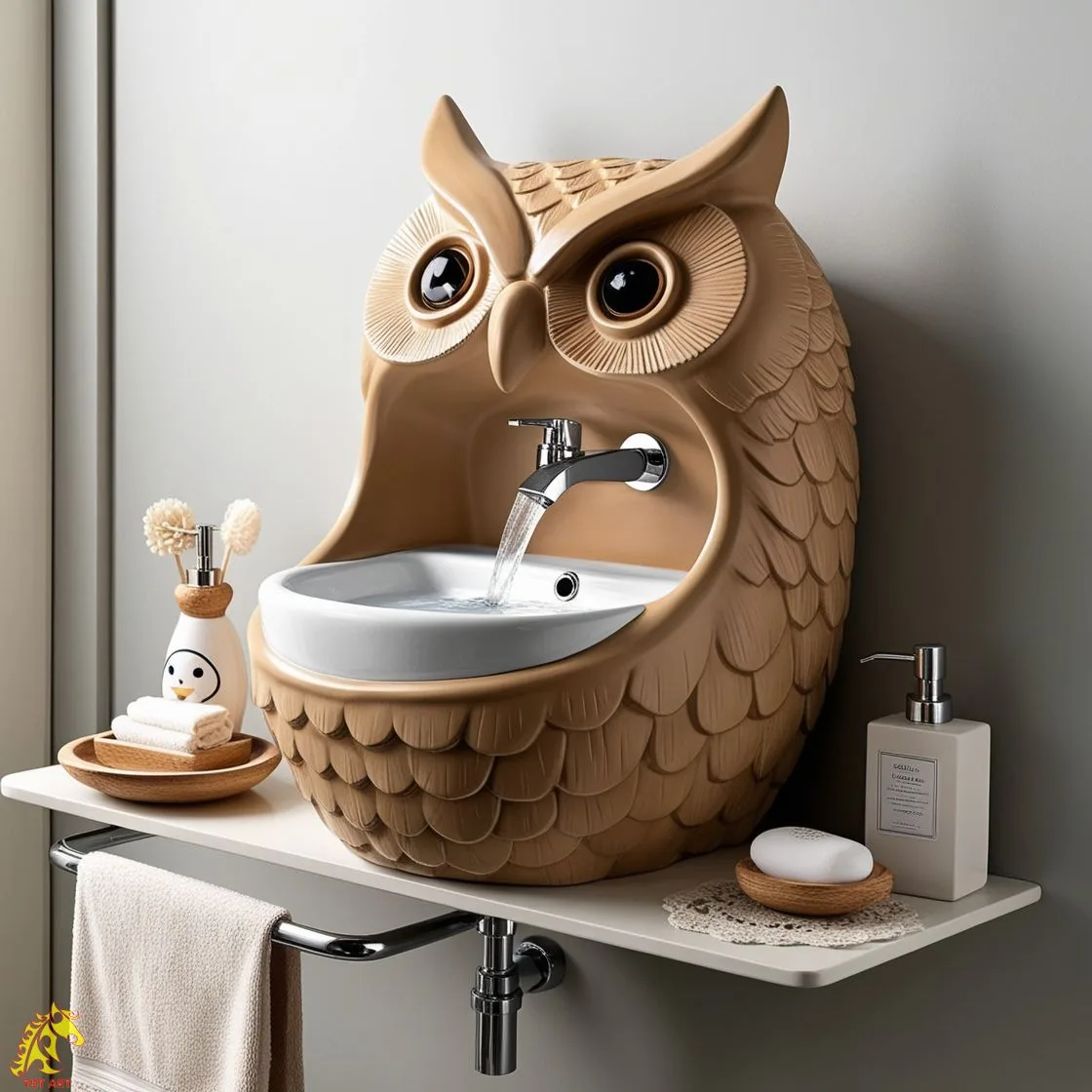 Owl Shaped Sink Design: A Unique Blend of Functionality and Aesthetic Appeal