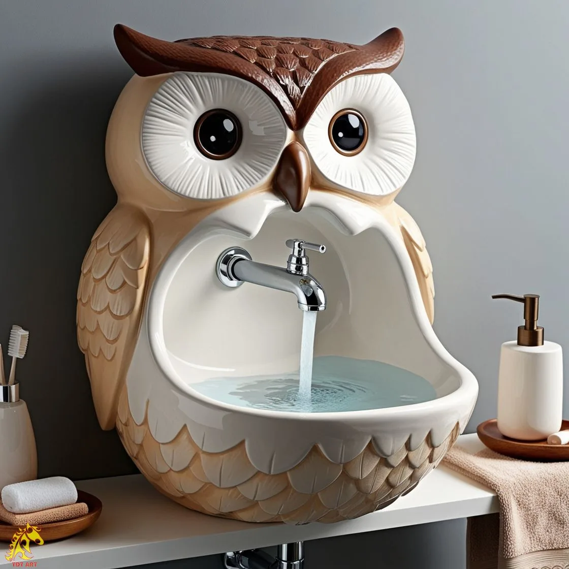 Owl Shaped Sink Design: A Unique Blend of Functionality and Aesthetic Appeal