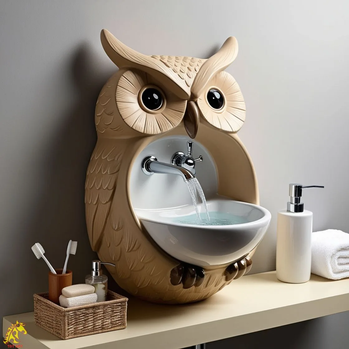 Owl Shaped Sink Design: A Unique Blend of Functionality and Aesthetic Appeal