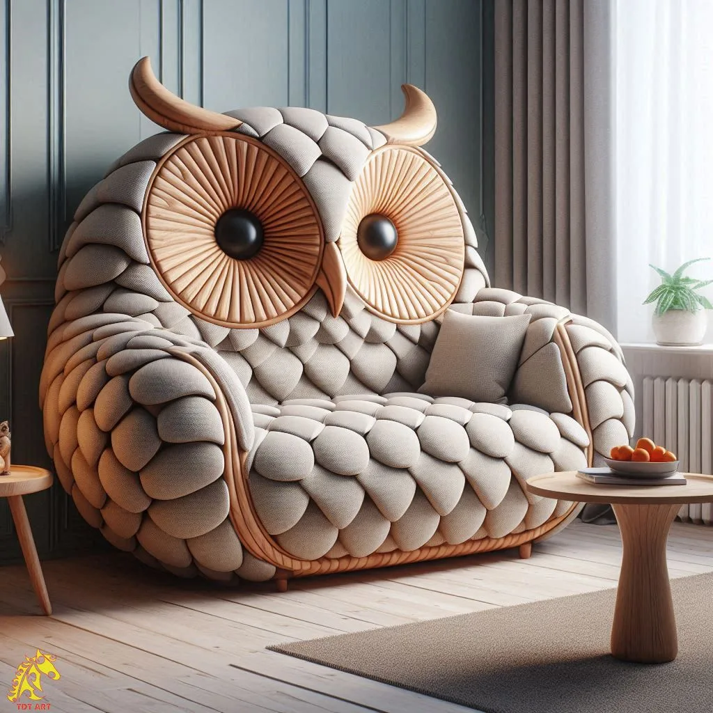 Owl Shaped Sofa Design: A Creative Addition to Your Living Space