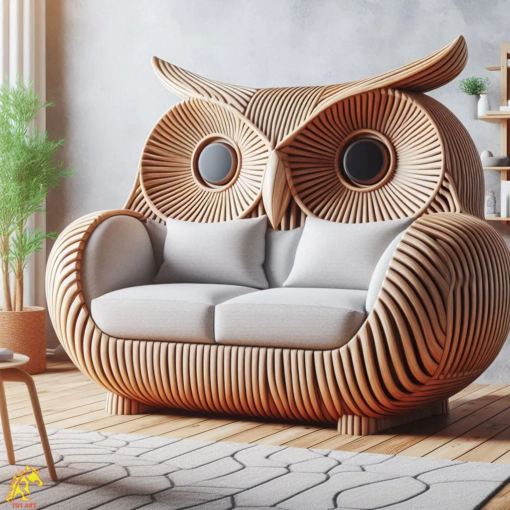 Owl Shaped Sofa Design: A Creative Addition to Your Living Space