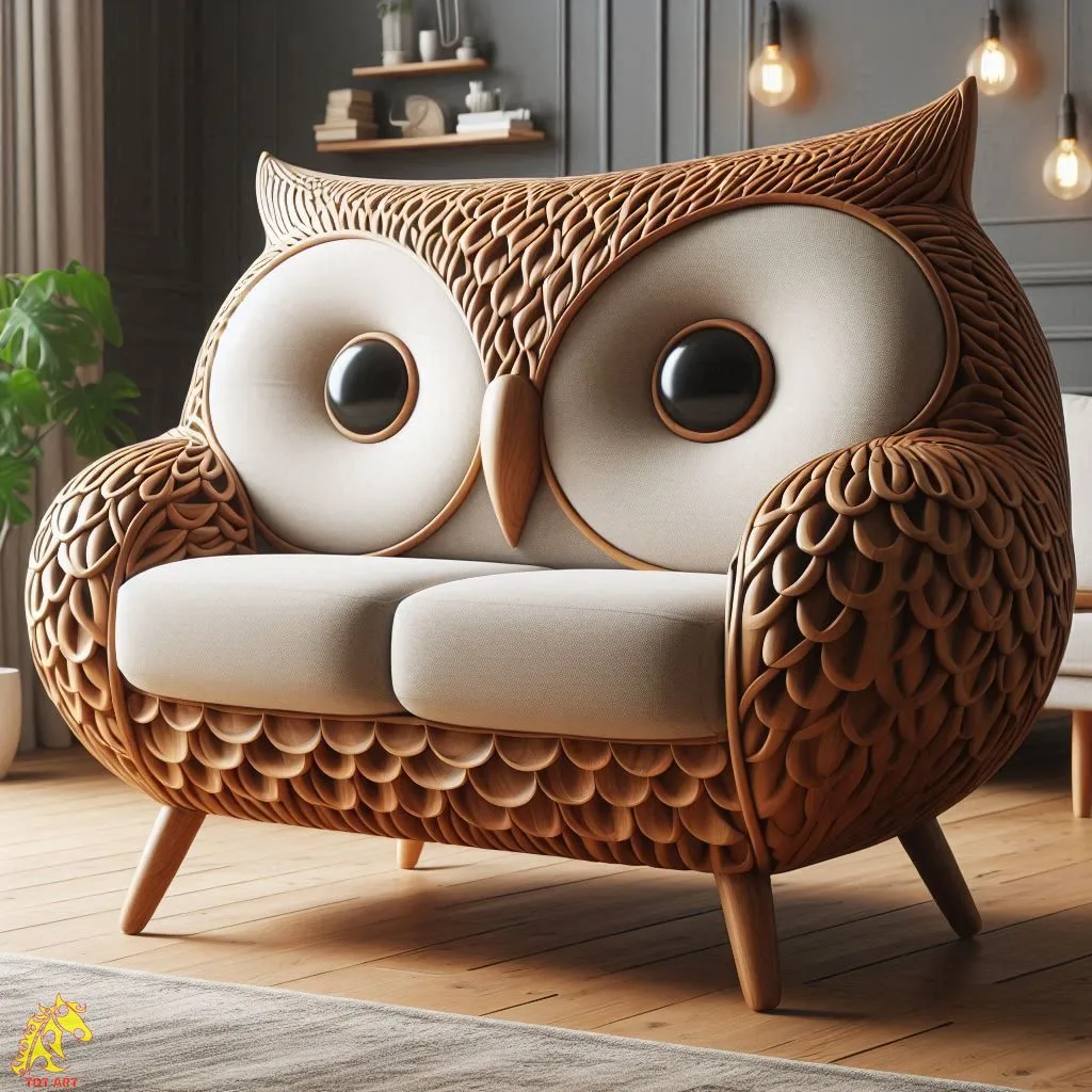 Owl Shaped Sofa Design: A Creative Addition to Your Living Space