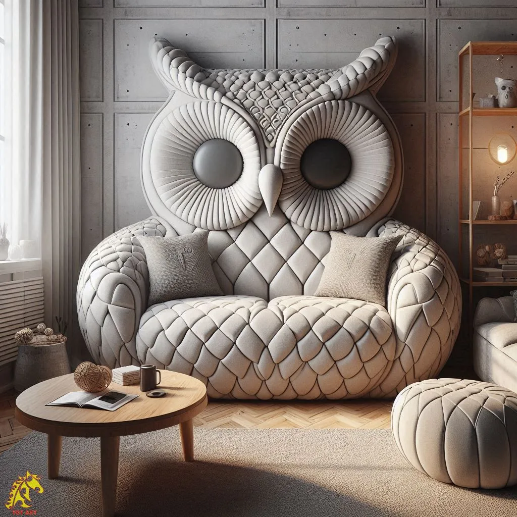 Owl Shaped Sofa Design: A Creative Addition to Your Living Space