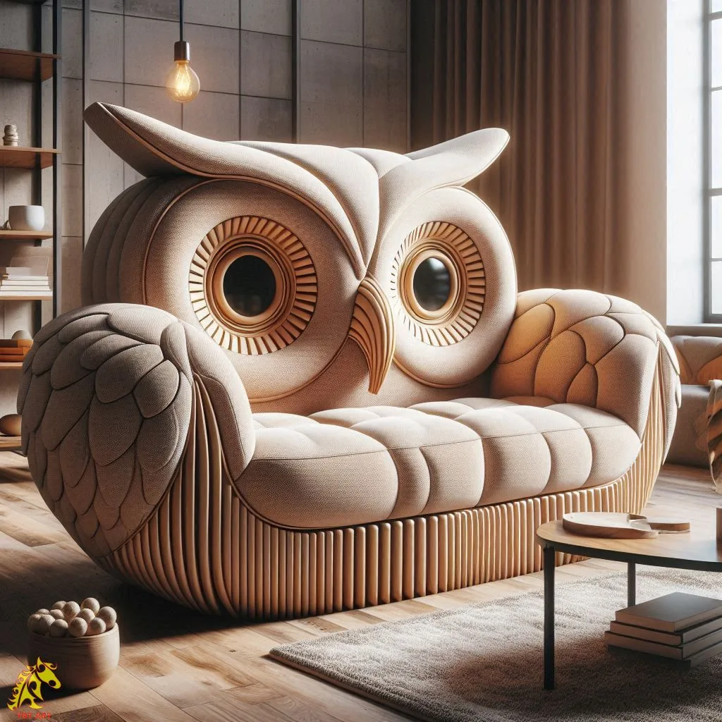 Owl Shaped Sofa Design: A Creative Addition to Your Living Space