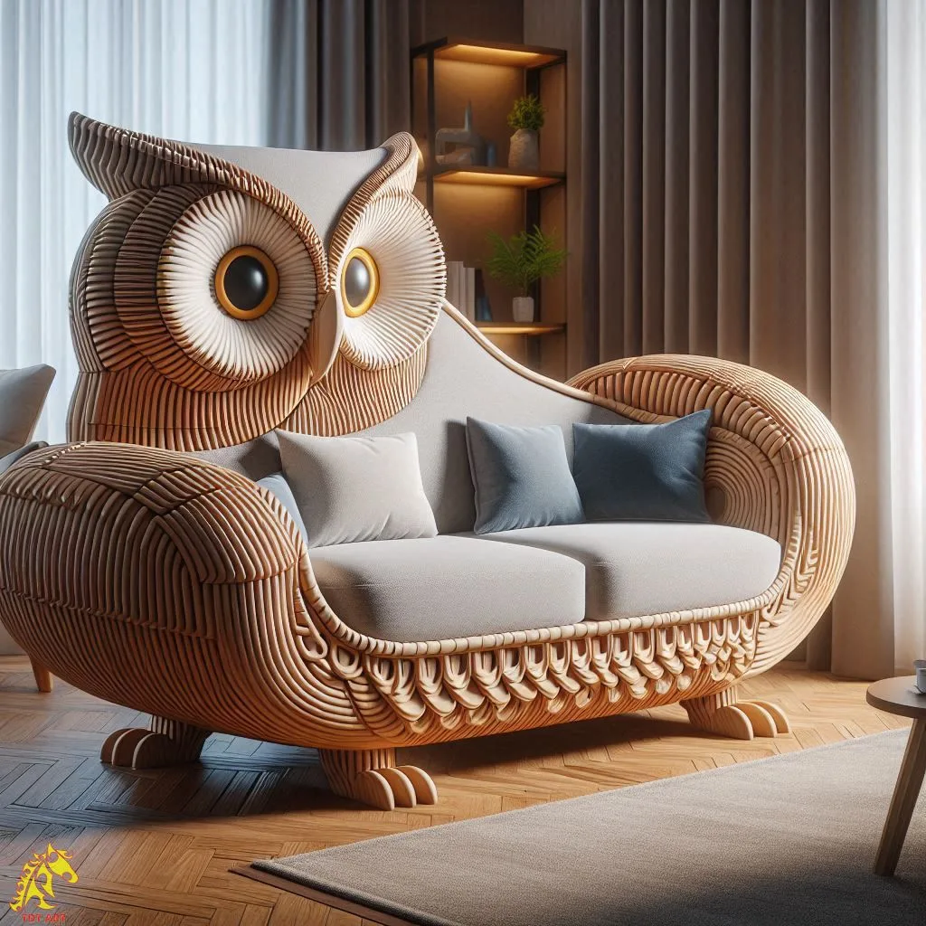 Owl Shaped Sofa Design: A Creative Addition to Your Living Space