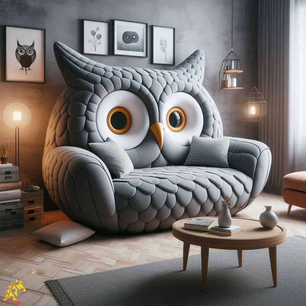 Owl Shaped Sofa Design: A Creative Addition to Your Living Space