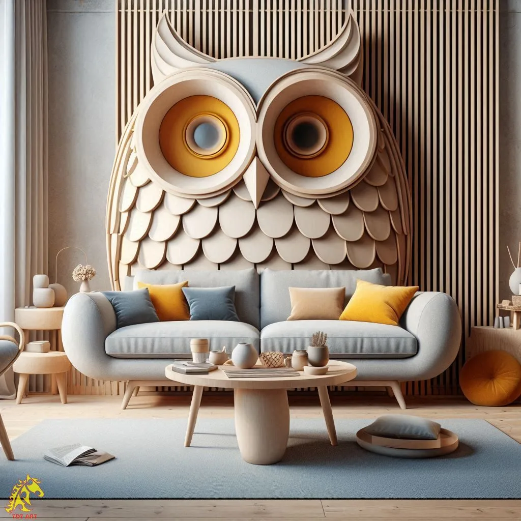 Owl Shaped Sofa Design: A Creative Addition to Your Living Space