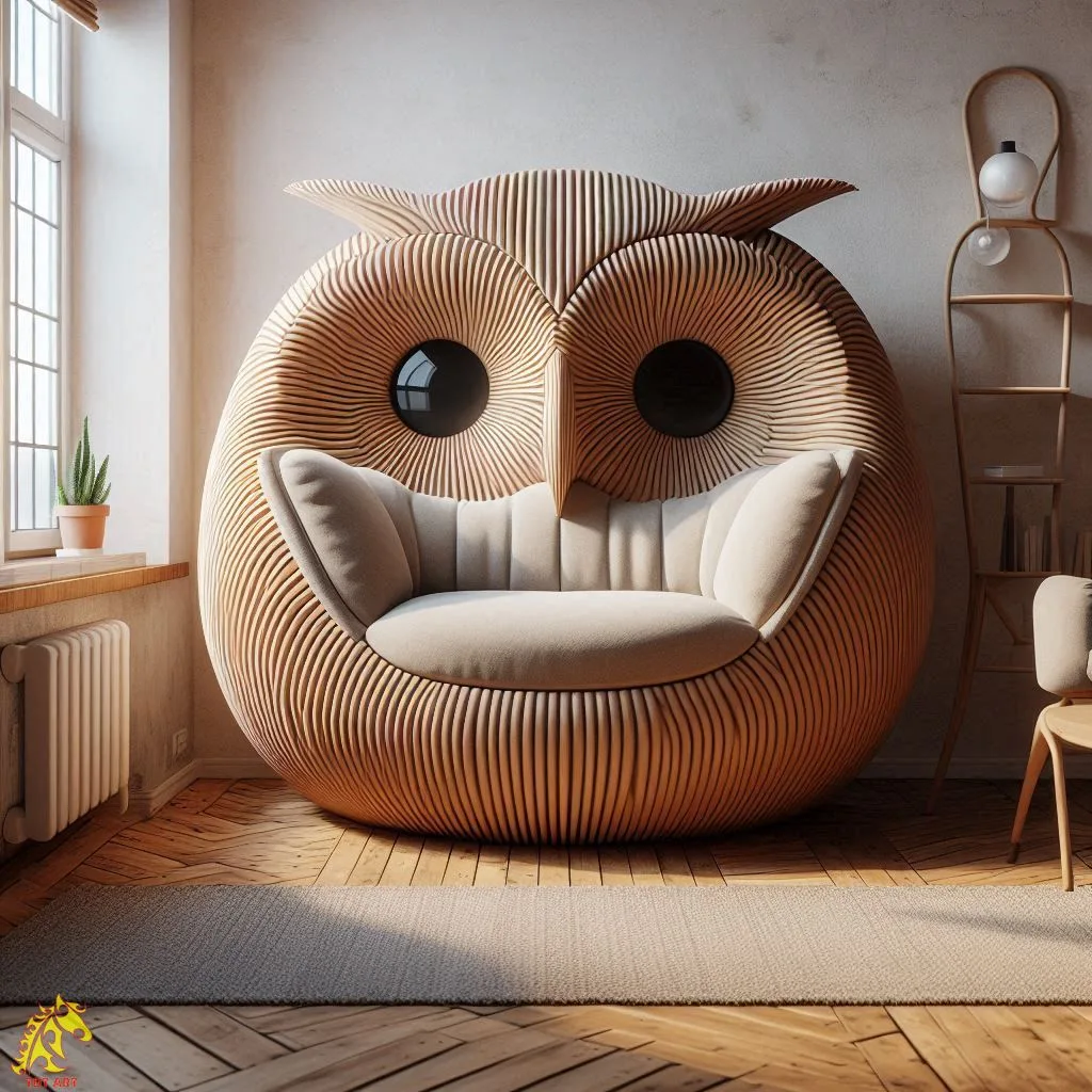 Owl Shaped Sofa Design: A Creative Addition to Your Living Space