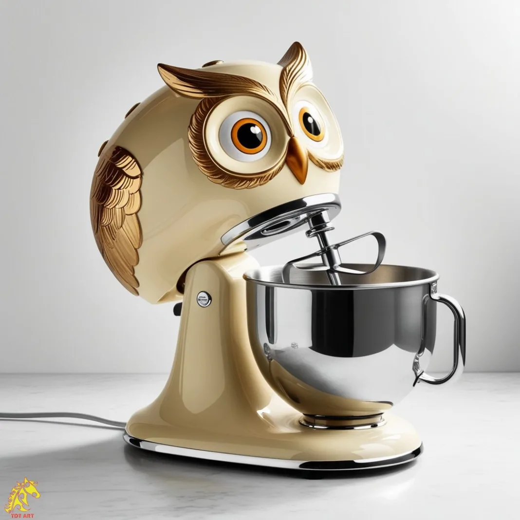 Revolutionizing Kitchens: The Unique Charm of Owl Shaped Stand Mixer Design