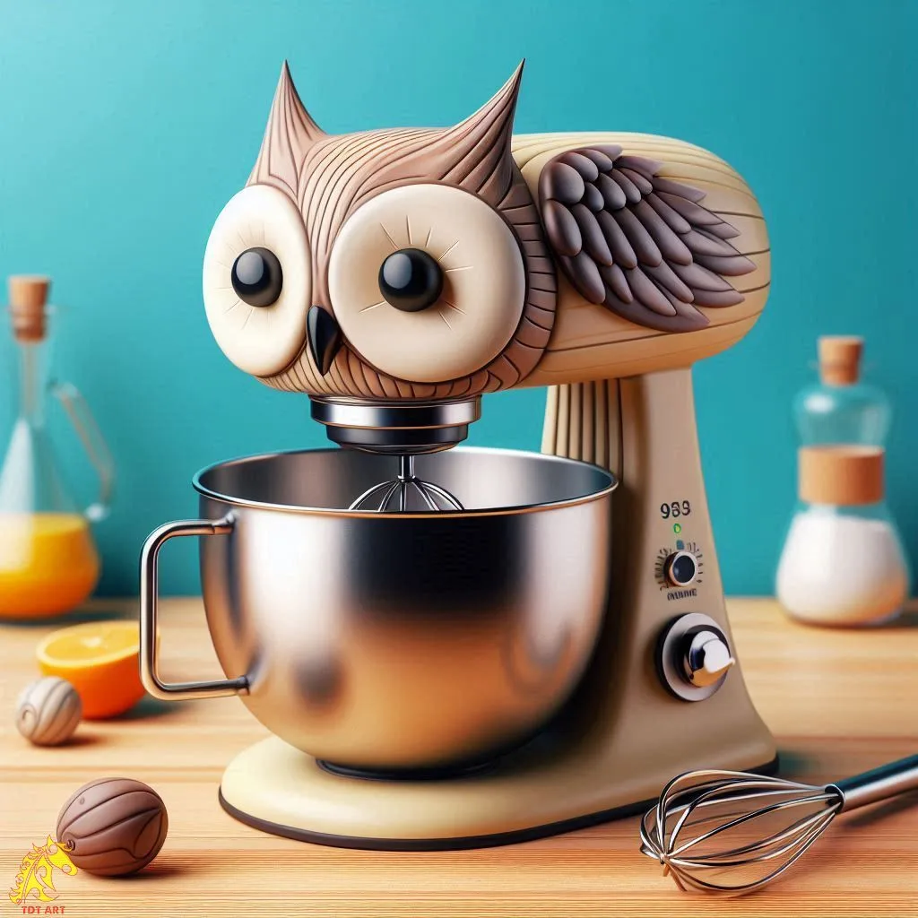 Revolutionizing Kitchens: The Unique Charm of Owl Shaped Stand Mixer Design