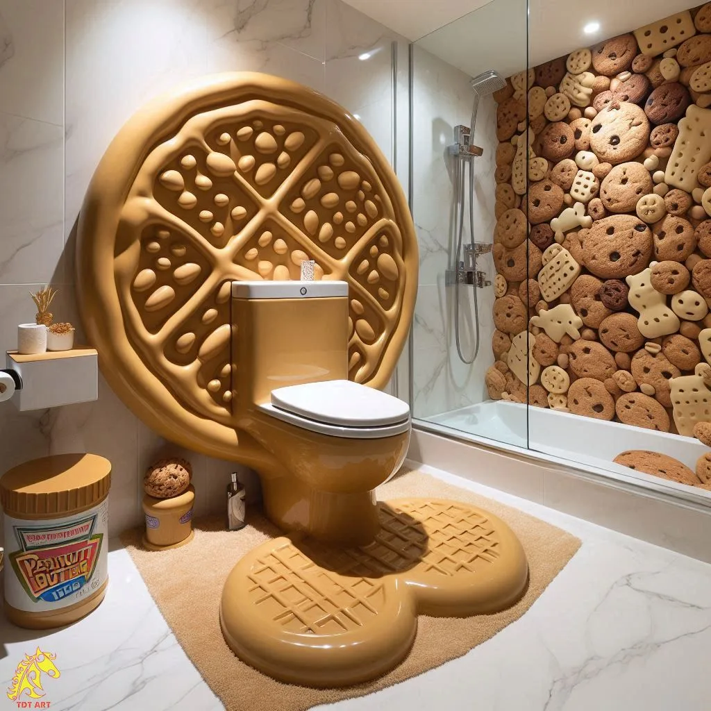 Peanut Butter-Inspired Bathroom: A Whimsical Retreat for Relaxation