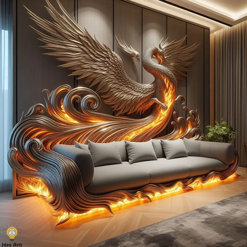 Delving into the Design of Phoenix-Inspired Sofas