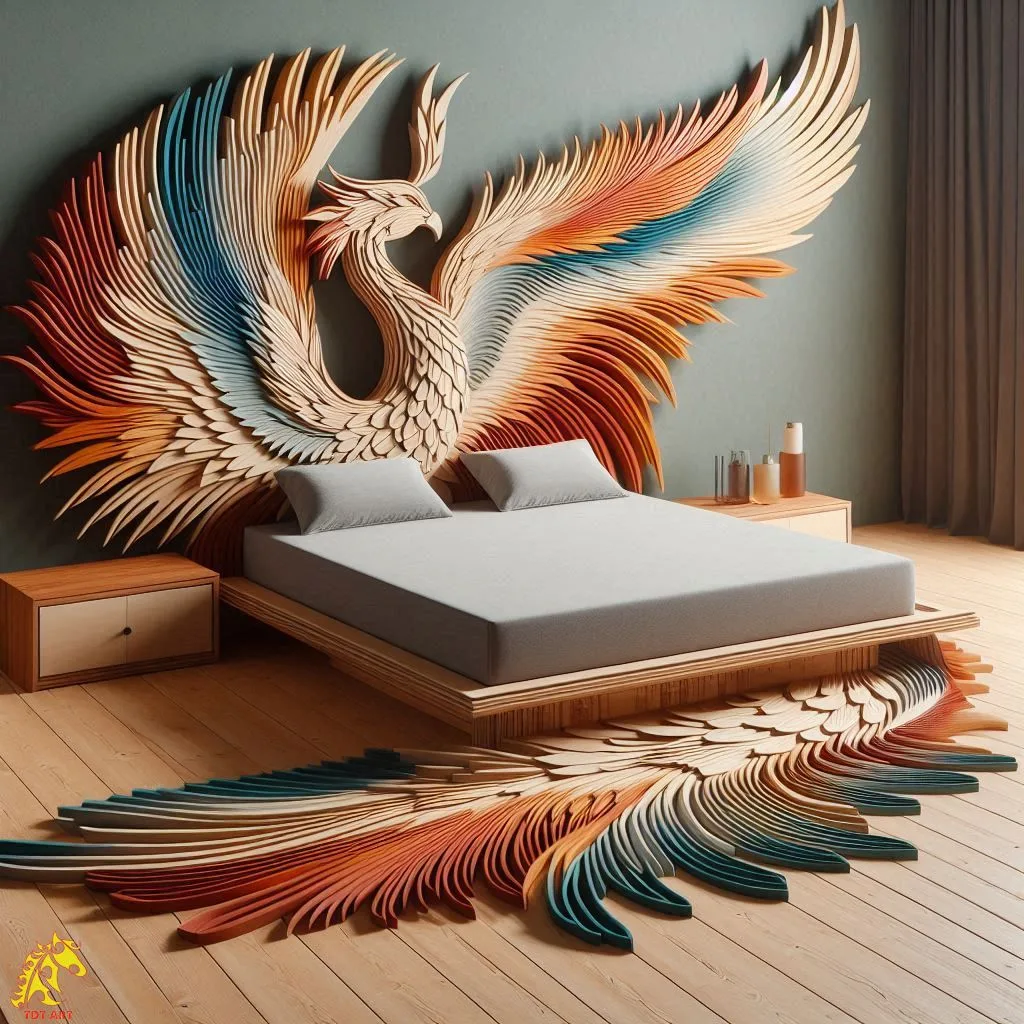 The Phoenix Shaped Bed Design: An Emblem of Grace and Strength