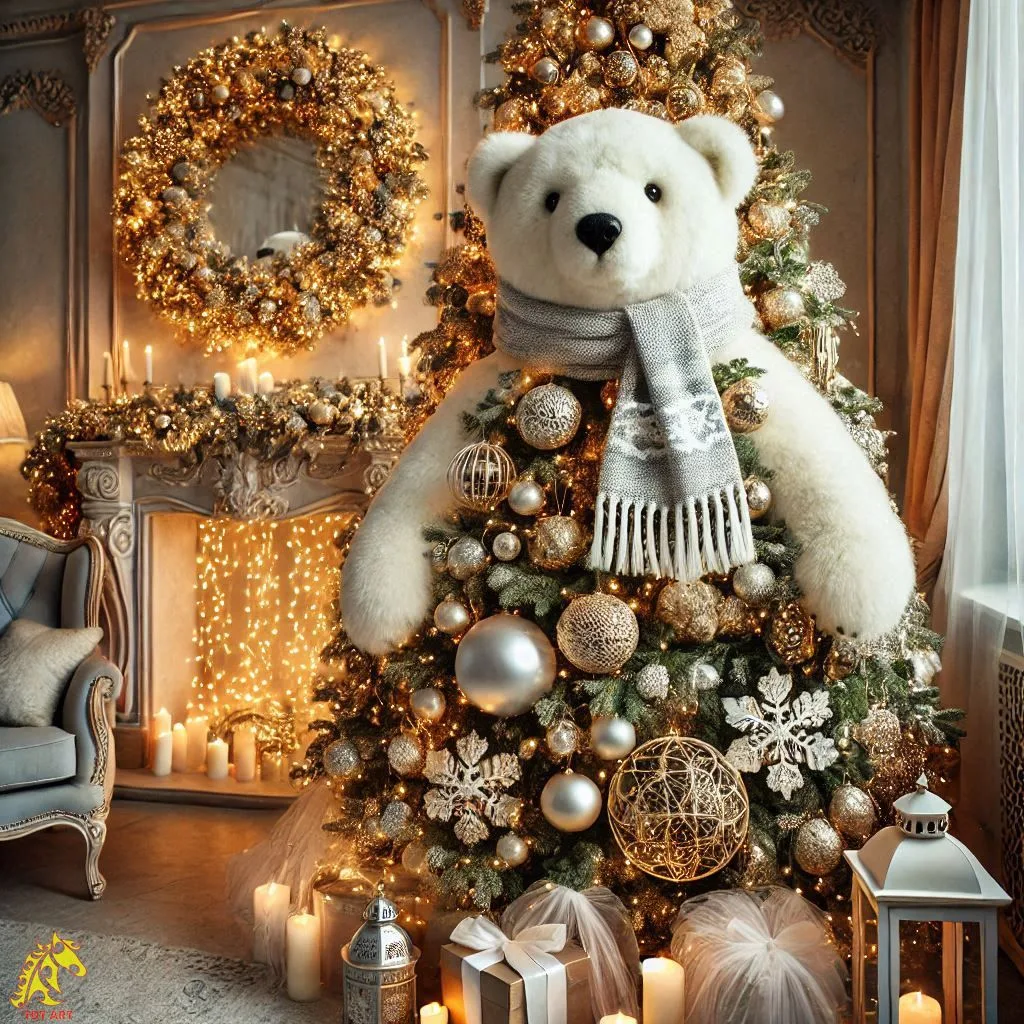 Polar Bear Christmas Tree Design: A Unique and Enchanting Holiday Trend