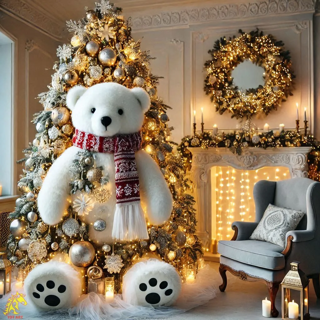 Polar Bear Christmas Tree Design: A Unique and Enchanting Holiday Trend