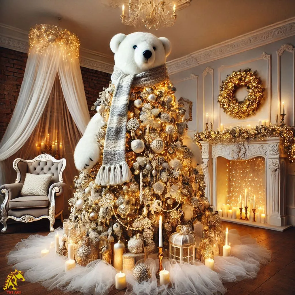 Polar Bear Christmas Tree Design: A Unique and Enchanting Holiday Trend