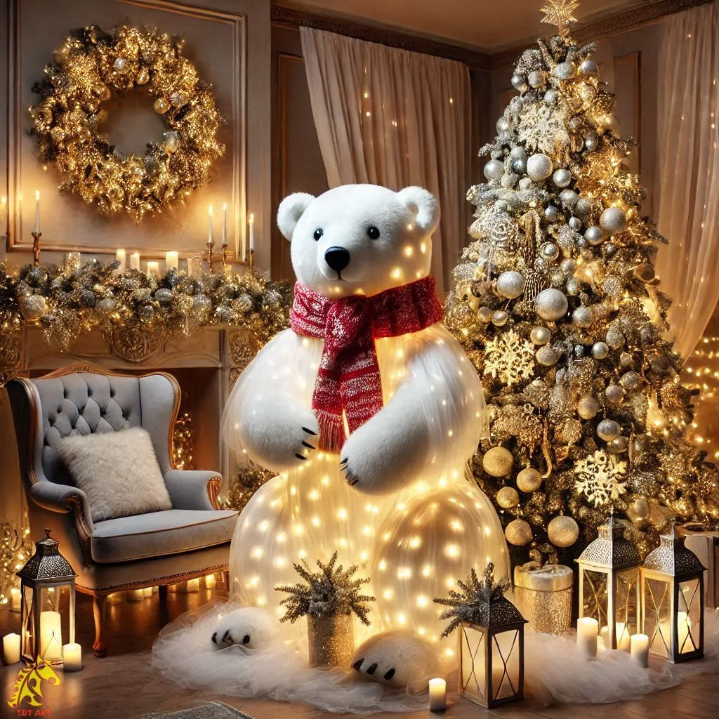 Polar Bear Christmas Tree Design: A Unique and Enchanting Holiday Trend