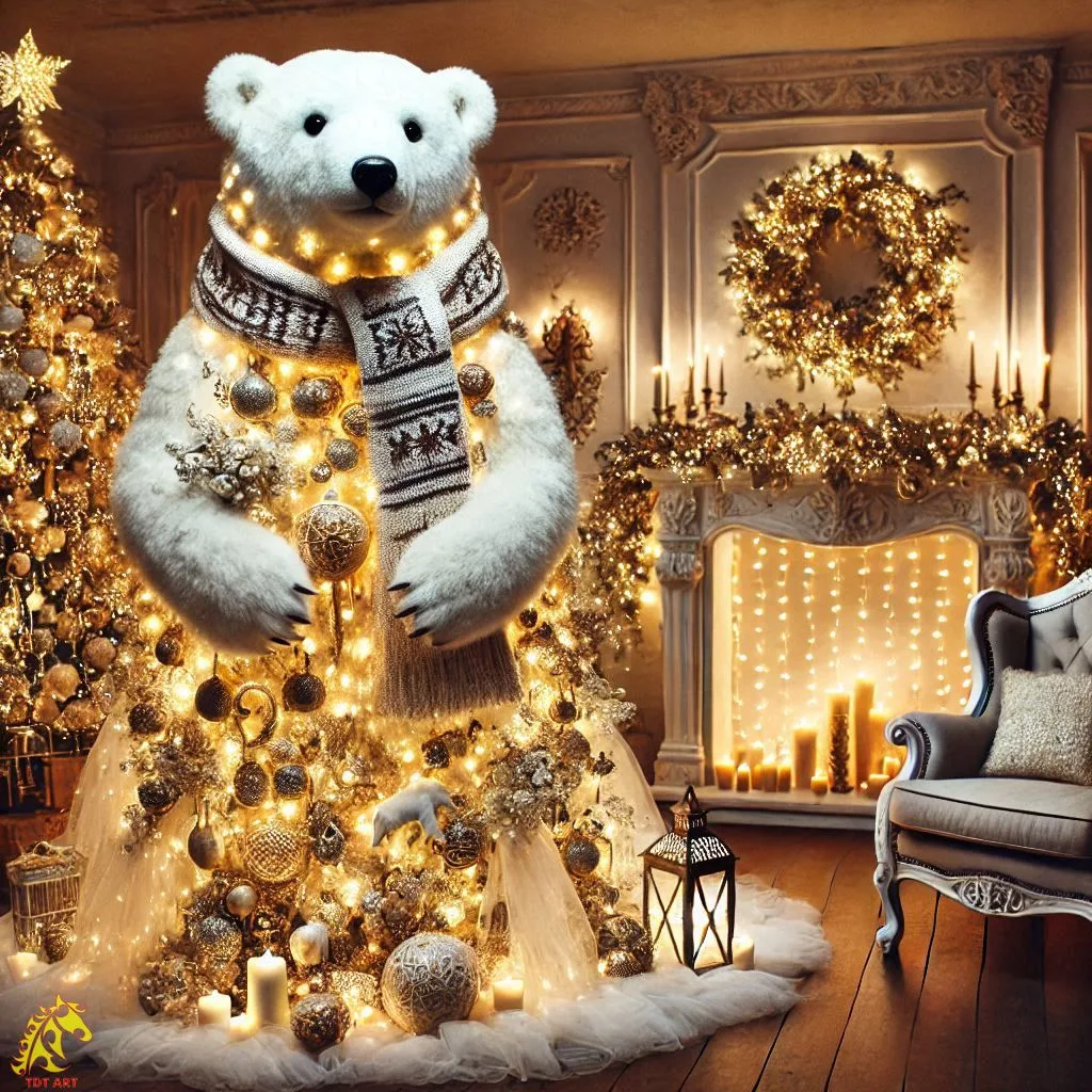 Polar Bear Christmas Tree Design: A Unique and Enchanting Holiday Trend