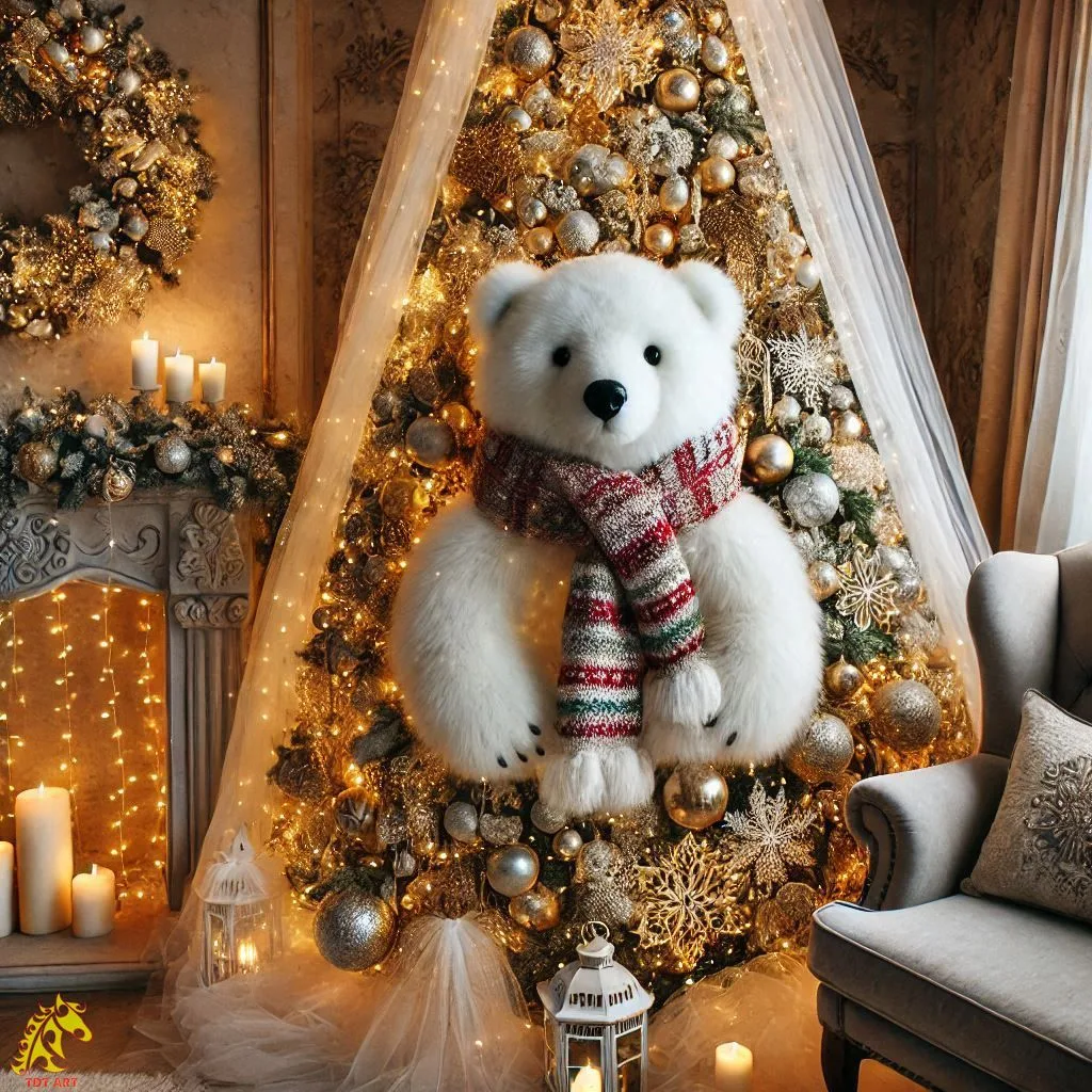 Polar Bear Christmas Tree Design: A Unique and Enchanting Holiday Trend