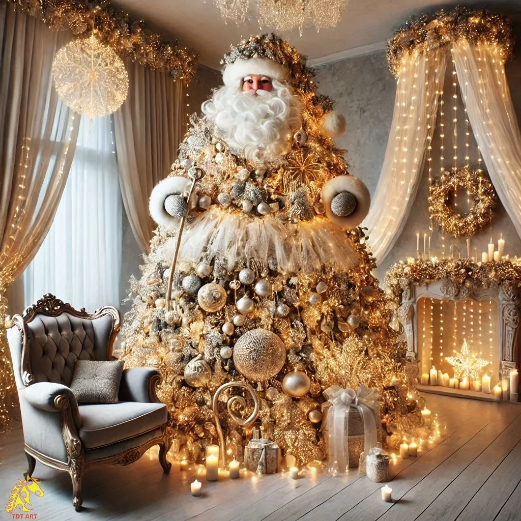 Santa Christmas Tree Design: A Festive Marvel to Celebrate the Holidays